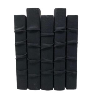 Black Linen Decorative Books - Set Of 5