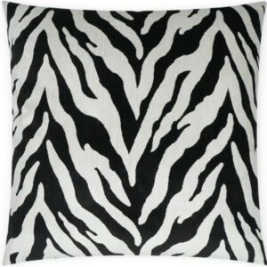 Gambia Zebra Feather Down Pillow
