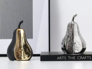 Pear Sculpture Ceramic ...